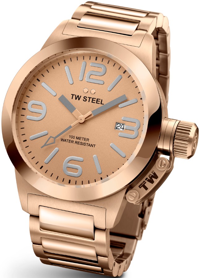 tw steel canteen rose gold