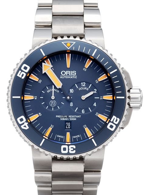 Oris Diving Aquis Tubbataha Limited Edition 01 749 7663 7185 Set