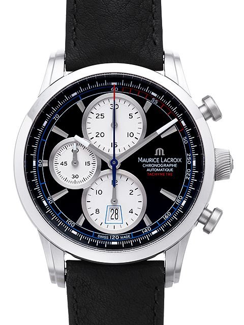 Maurice lacroix pontos chronograph retro clearance pt6288-ss001-330