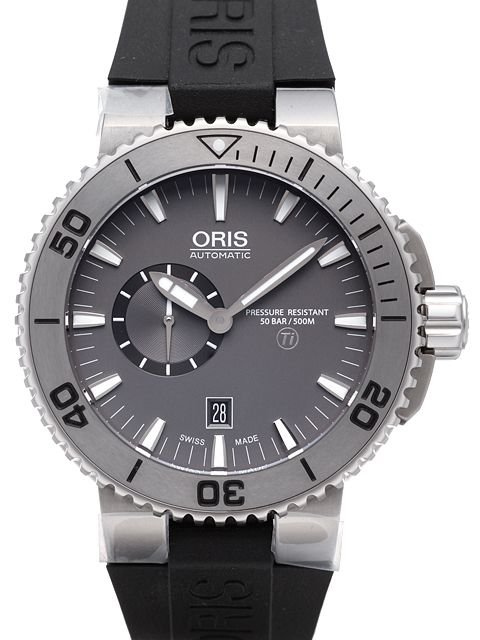 Oris Aquis Titan Small Second Date 01 743 7664 7253 07 4 26