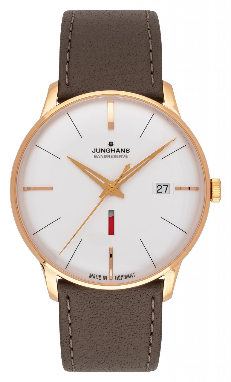 Junghans Meister Gangreserve 027 7113.02 Uhrinstinkt