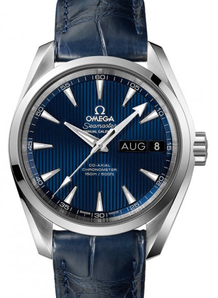 Seamaster aqua terra hot sale annual calendar