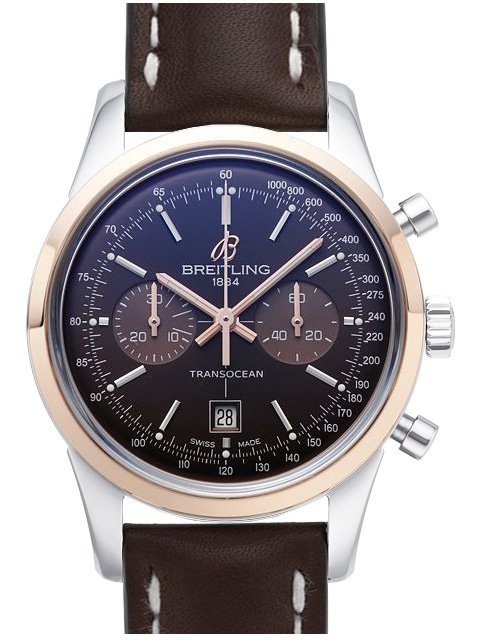 Breitling Transocean Chronograph Watch [UB015212, Q594, 437X