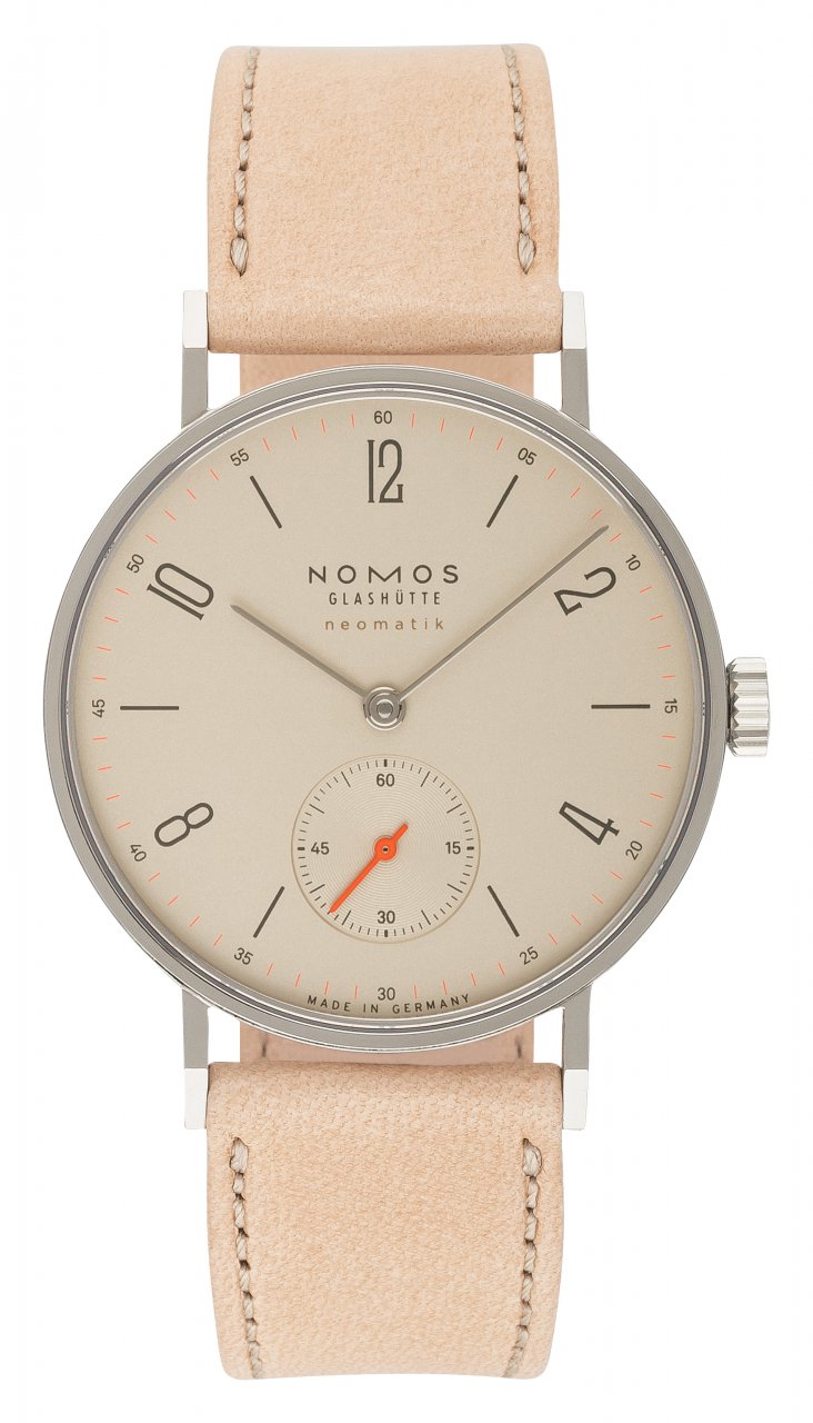 NOMOS Glash tte Tangente neomatik champagne 176 Uhrinstinkt