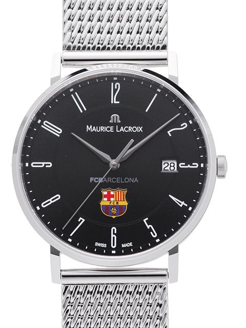 Maurice Lacroix Eliros Date FC Barcelona Edition