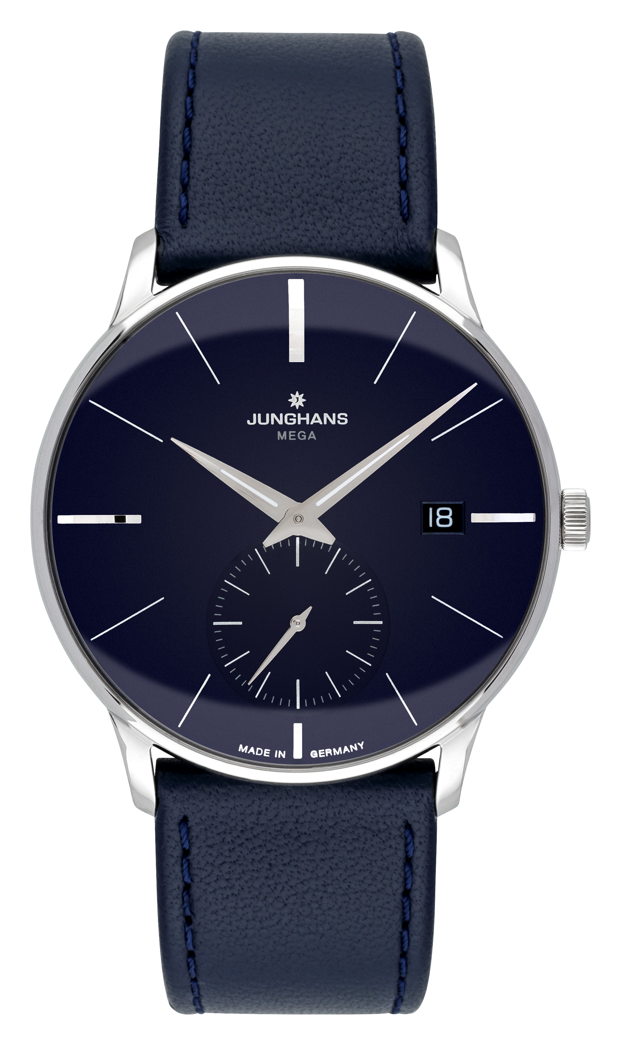 Junghans Meister MEGA Kleine Sekunde 058 4901.02 Uhrinstinkt