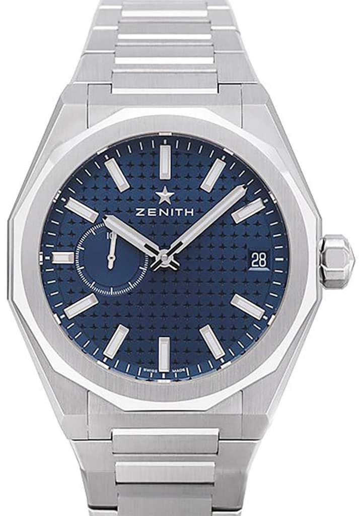 Watch Defy Skyline – 36 mm  Zenith 03.9400.670/51.I001 Stainless Steel -  Blue Dial - Bracelet Stainless Steel